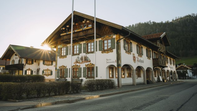 Wonderful view of the Wallgau town hall , © Alpenwelt Karwendel | Kristof Göttling