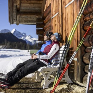 Momente beim Langlaufen auf den zahlreichen Loipen der Alpenwelt Karwendel, © Alpenwelt Karwendel | Wolfgang Ehn