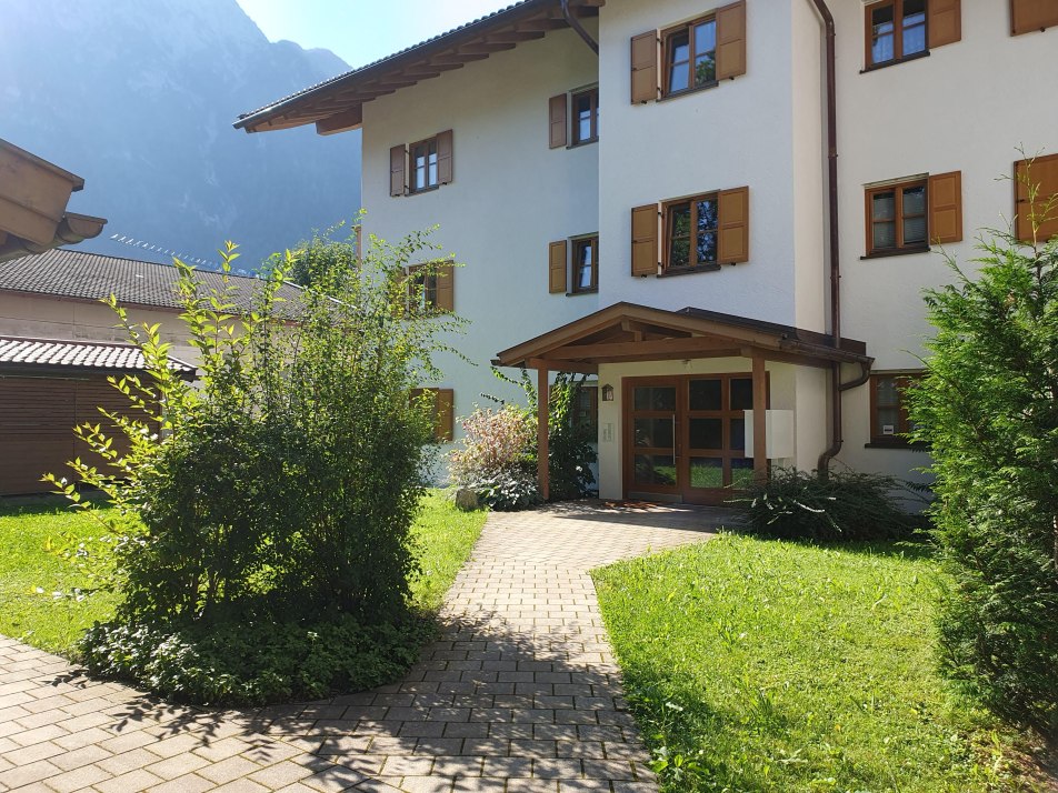 Haus Karwendel Eingang