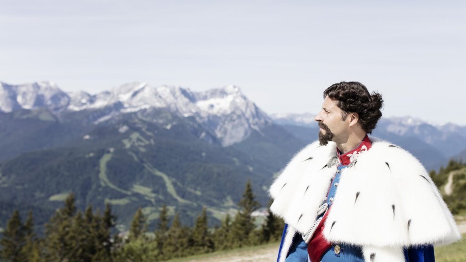 Der Kini am Berg, © Alpenwelt Karwendel |Zugspitz Region GmbH | Matthias Fend