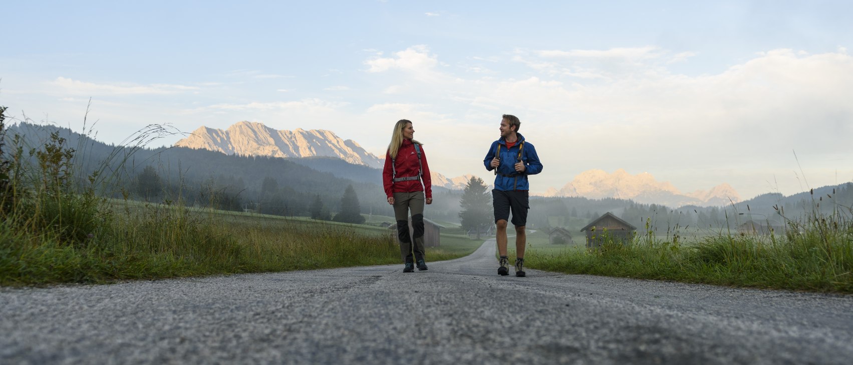 Buckelwiesen Morgenstimmung, © Alpenwelt Karwendel | Wolfgang Ehn