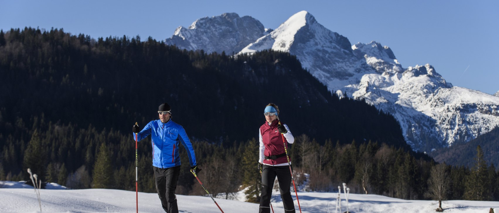 Langlauf, © Alpenwelt Karwendel | Wolfgang Ehn