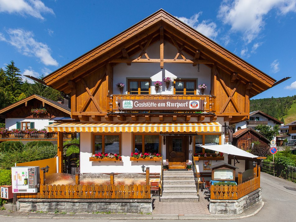 Gaststätte am Kurpark, © Werbeagentur Merzer Mittenwald