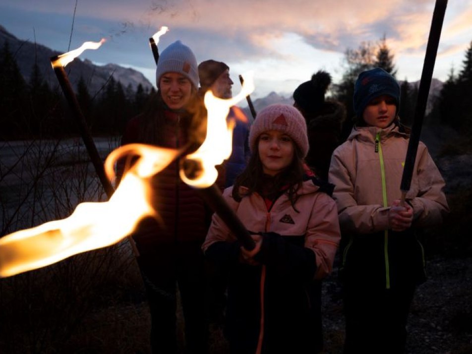 Winterzauber im Krausegarten, © Alpenwelt Karwendel/ kreativ-instinkt.de