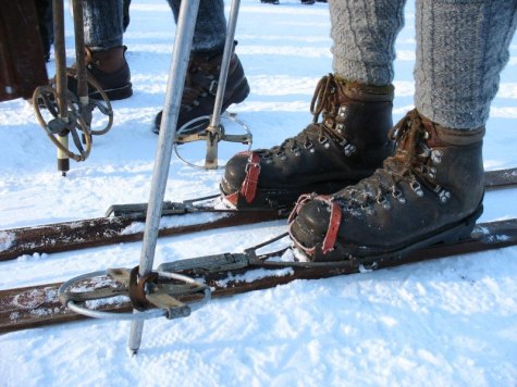 Nostalski - Historisches Skirennen - wie in alter Zeit, © Alpenwelt Karwendel | Heike Baumann