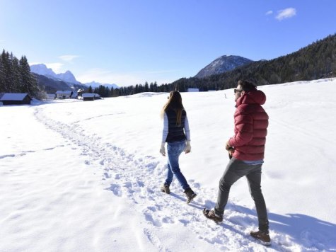 Begleitete Wanderung  über Wallgau, Panoramaweg, Golfplatz an der Isar entlang zurück, © Alpenwelt Karwendel | Stefan Eisend