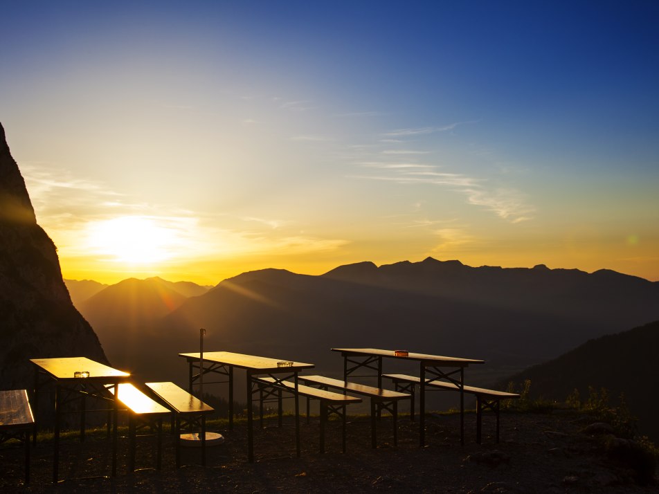 Dammkarhütte Abendstimmung, © Fabian Roessler