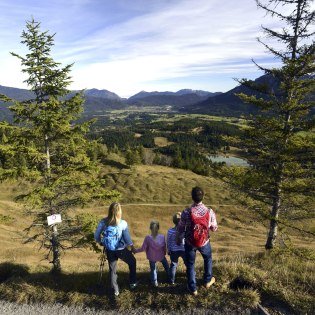 Perfect for easy hikes with many views: The Kranzberg in Mittenwald, © Alpenwelt Karwendel | Stefan Eisend