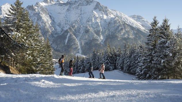 Skifreuden am Familienparadies Kranzberg, © Alpenwelt Karwendel | André Alexander@formgestalter