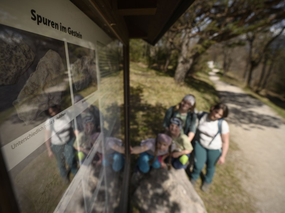 Auf dem Walderlebnispfad am Lautersee bei Mittenwald, © Alpenwelt Karwendel | Philipp Gülland, PHILIPP GUELLAND