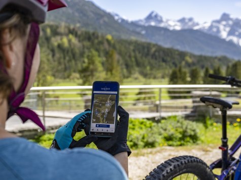 Entdecken Sie die Alpenwelt Karwendel mit dem E-Bike und erfahren Sie dabei Interessantes in der Erlebniswege App, © Alpenwelt Karwendel | Pierre Johne