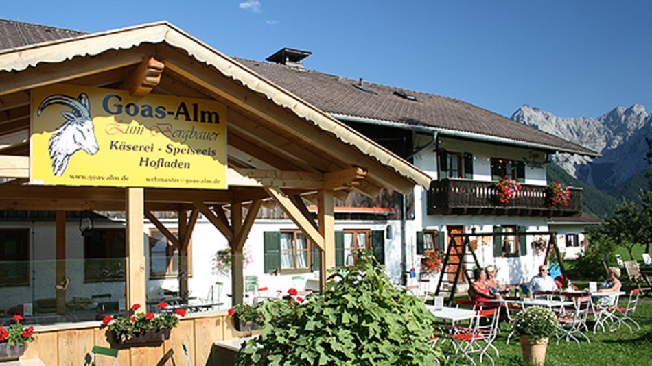 Goas-Alm Mittenwald, © Fam. Sailer, Goas-Alm Mittenwald