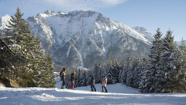 Skifreuden am Familienparadies Kranzberg, © Alpenwelt Karwendel | André Alexander@formgestalter