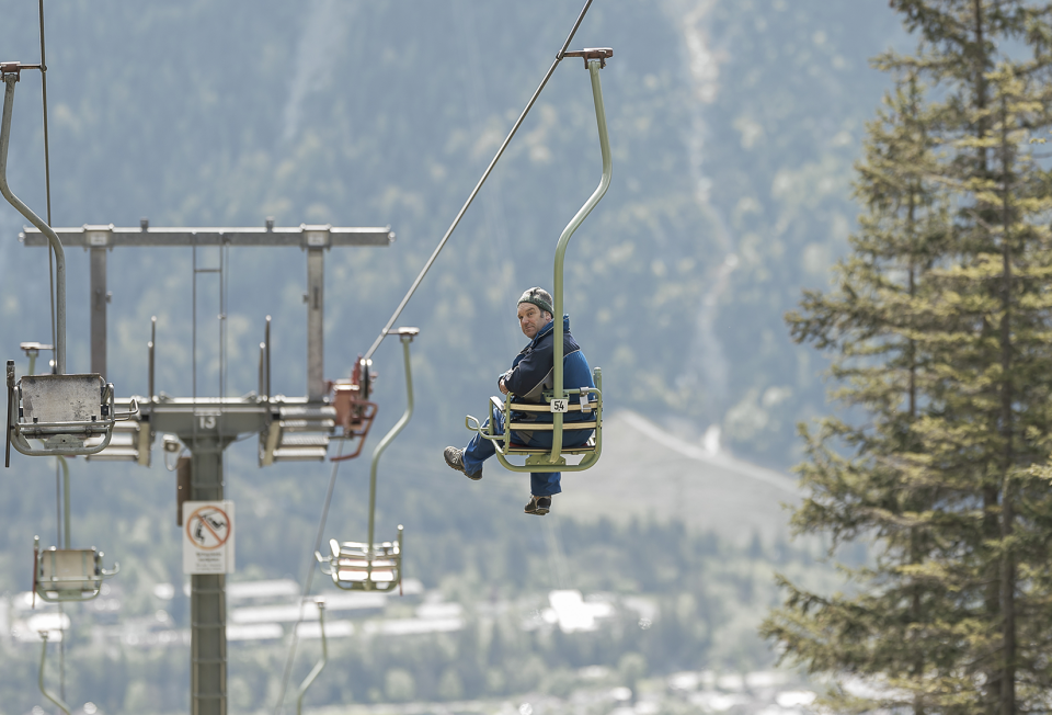 Eine Fahrt im Kranzberg-Sessellift mit Josef Kriner, © Philipp Gülland