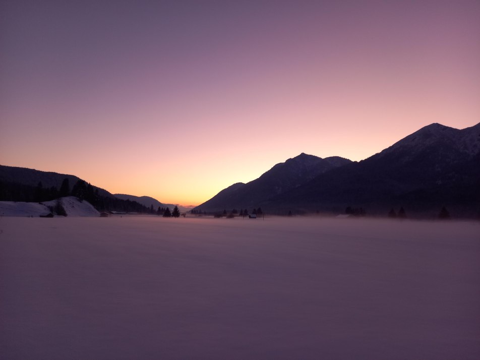 Abendstimmung Wallgau