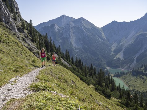 Weg vom Soiernhaus zur Schöttelkarspitze, © Alpenwelt Karwendel | Pierre Johne