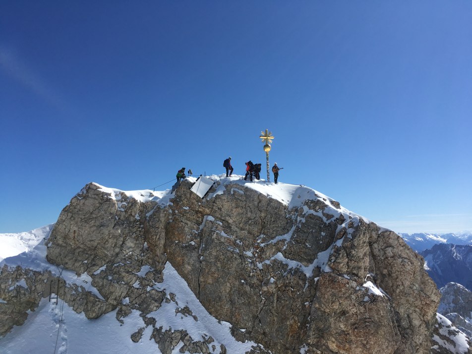 DAV Sektion München - Gipfelkreuz Zugspitze